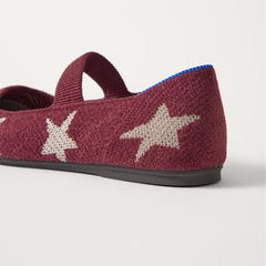 The Kids Mary Jane - ReVelvet™ Metallic Twinkleberry