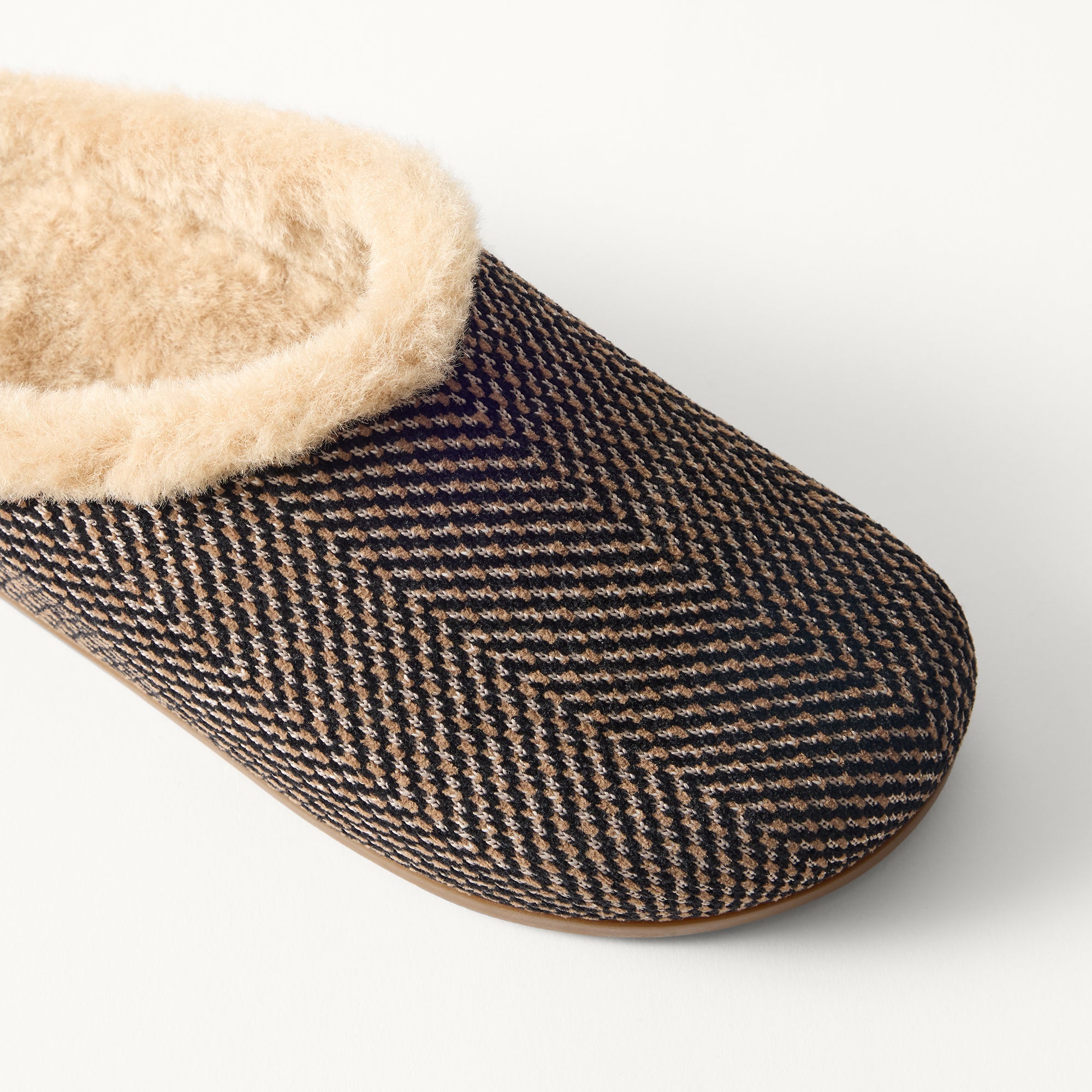 The Après Clog - ReVelvet™ Slate Herringbone