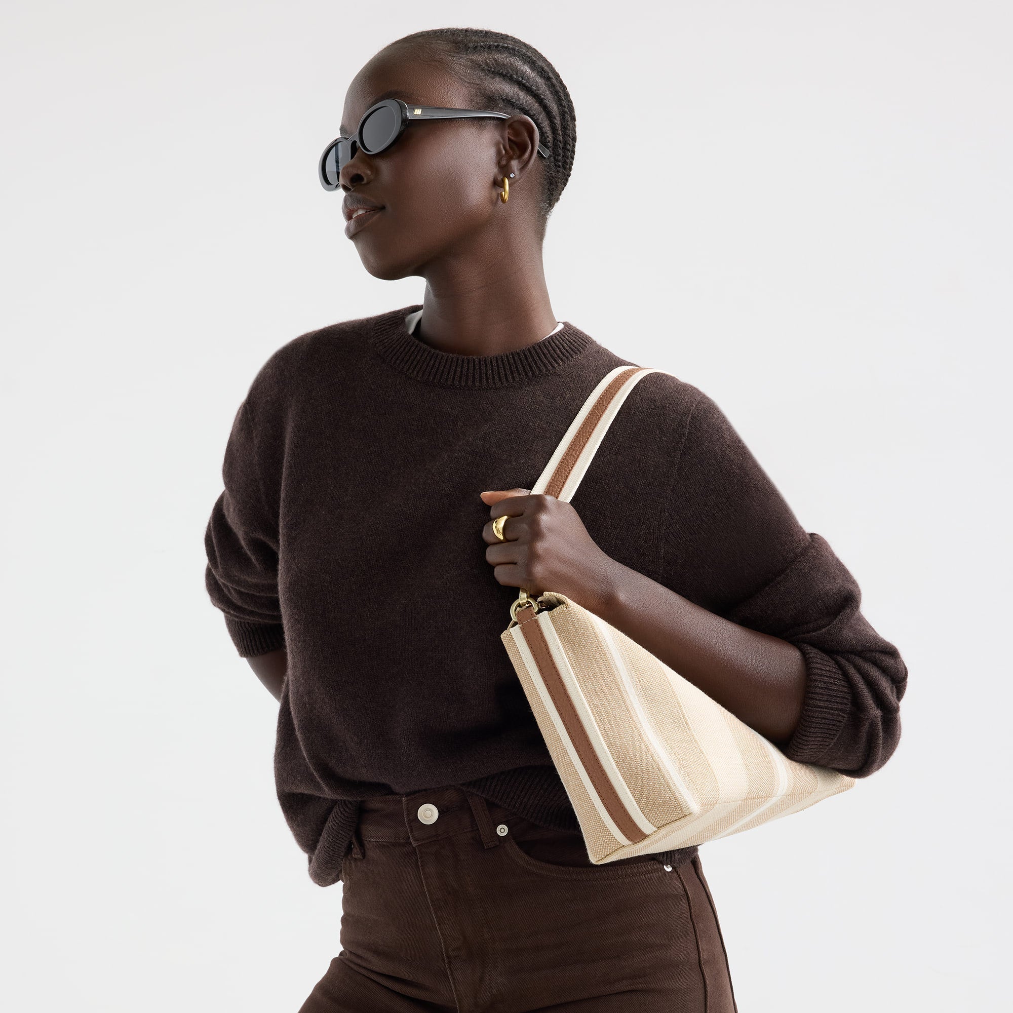 The Daily Crossbody - Oat Latte