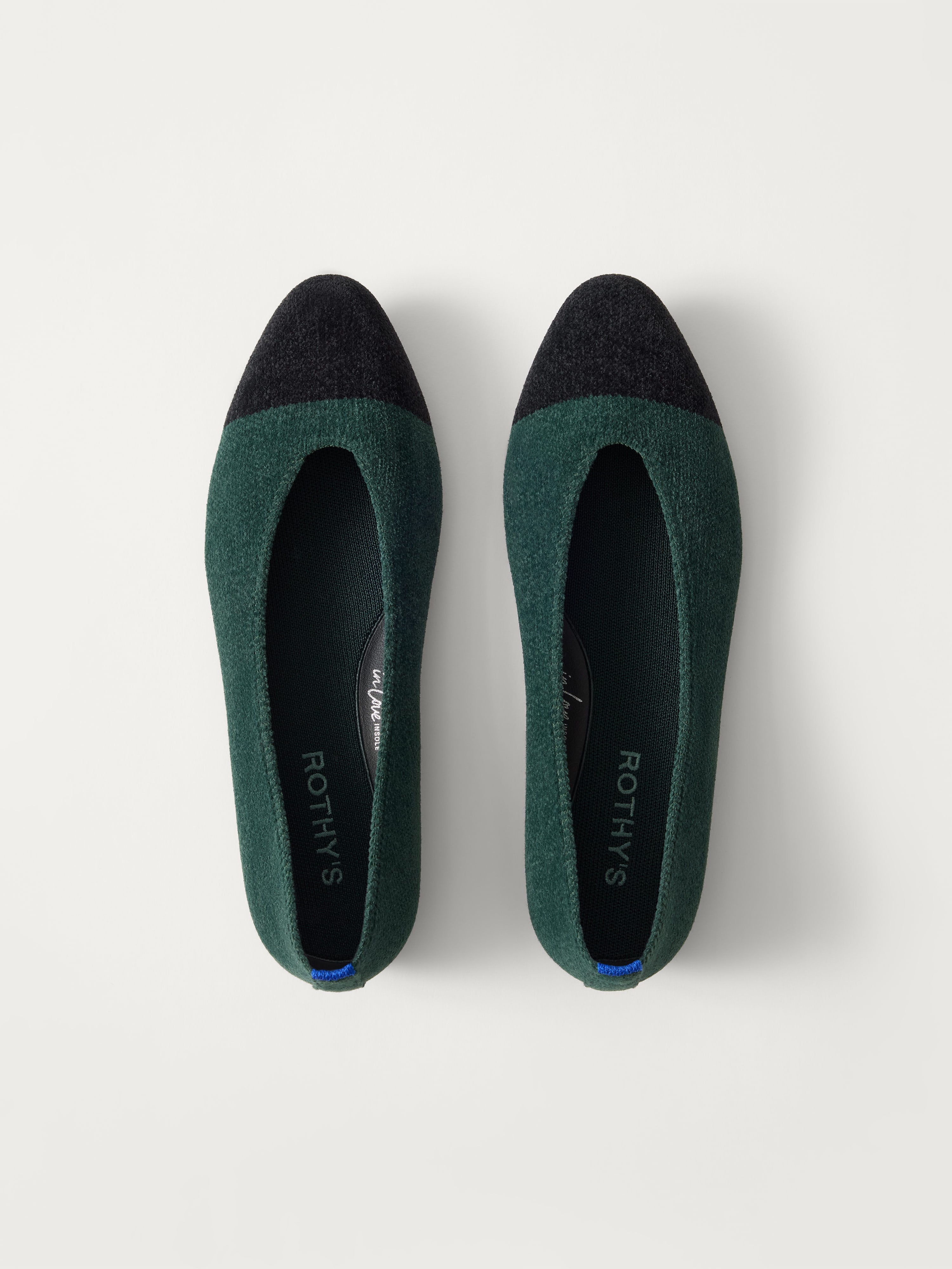 The Almond Ballet - ReVelvet™ Evergreen Captoe