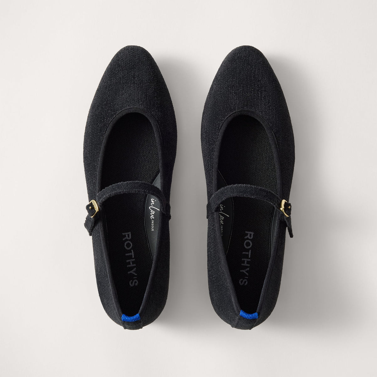 The Almond Mary Jane - ReVelvet™ Black